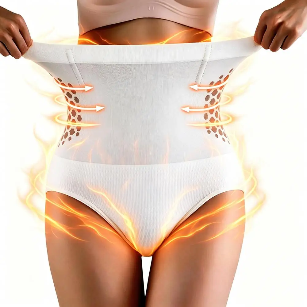 High Waist Shaping Pants Thermal-Wicking Compression Shorts Breathable Support Workout Everyday Wear Comfortable