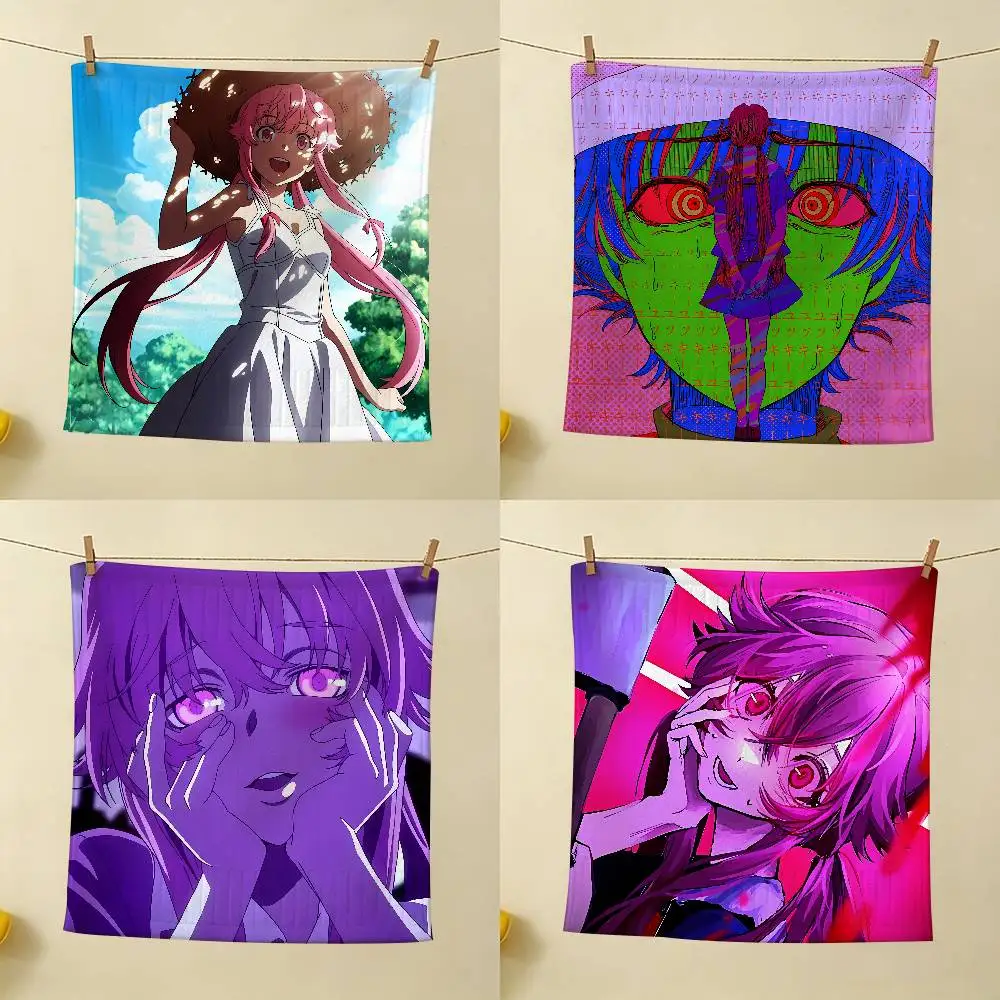 F-Future Diary New 25x30cm Small Hand Towel Quick Dry Decorative Kitchen Towel Gauze Towel Home Restaurant
