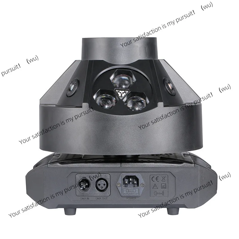 Four-head super bee-eye laser strobe KTV bar with seven dazzling LED laser ambient sound effects stage lighting