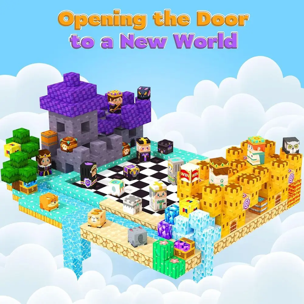 子供向け磁気ブロックセット - モンテッソーリ教育に触発されたチェス＆感覚玩具、3歳以上のお子様向け