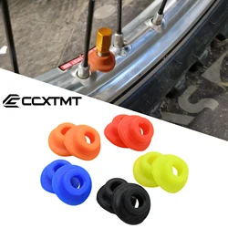 Silicone Valve Mouth Washers Gasket for Dirt Bike Pit Bike Motorcycle Motocross Universal EXC SXF CRF YZF RMZ KLX YZ 250 350 450