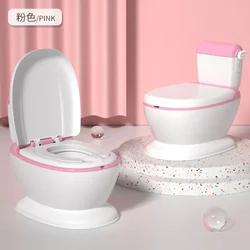 Children's Toilet Baby Simulation Toilet Baby Potty Urinal Bucket Music Pattern Optional Cushion Factory Direct Sales