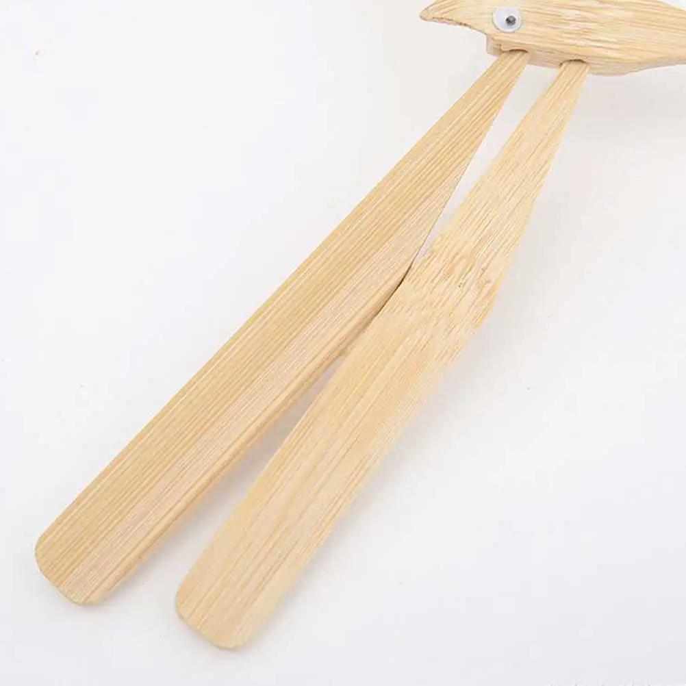 5pcs Handicrafts Durable DIY Balance Toys Creative Ornaments Home Decor Child Wooden Flying Crafts Manual