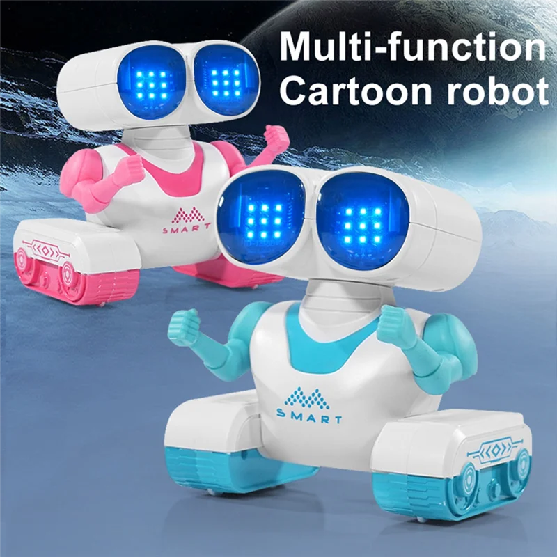 AINY-Children' S Remote Control Robot Rechargeable Intelligent Vector Smart Robotica Long Endurance Dancing Kids Gift