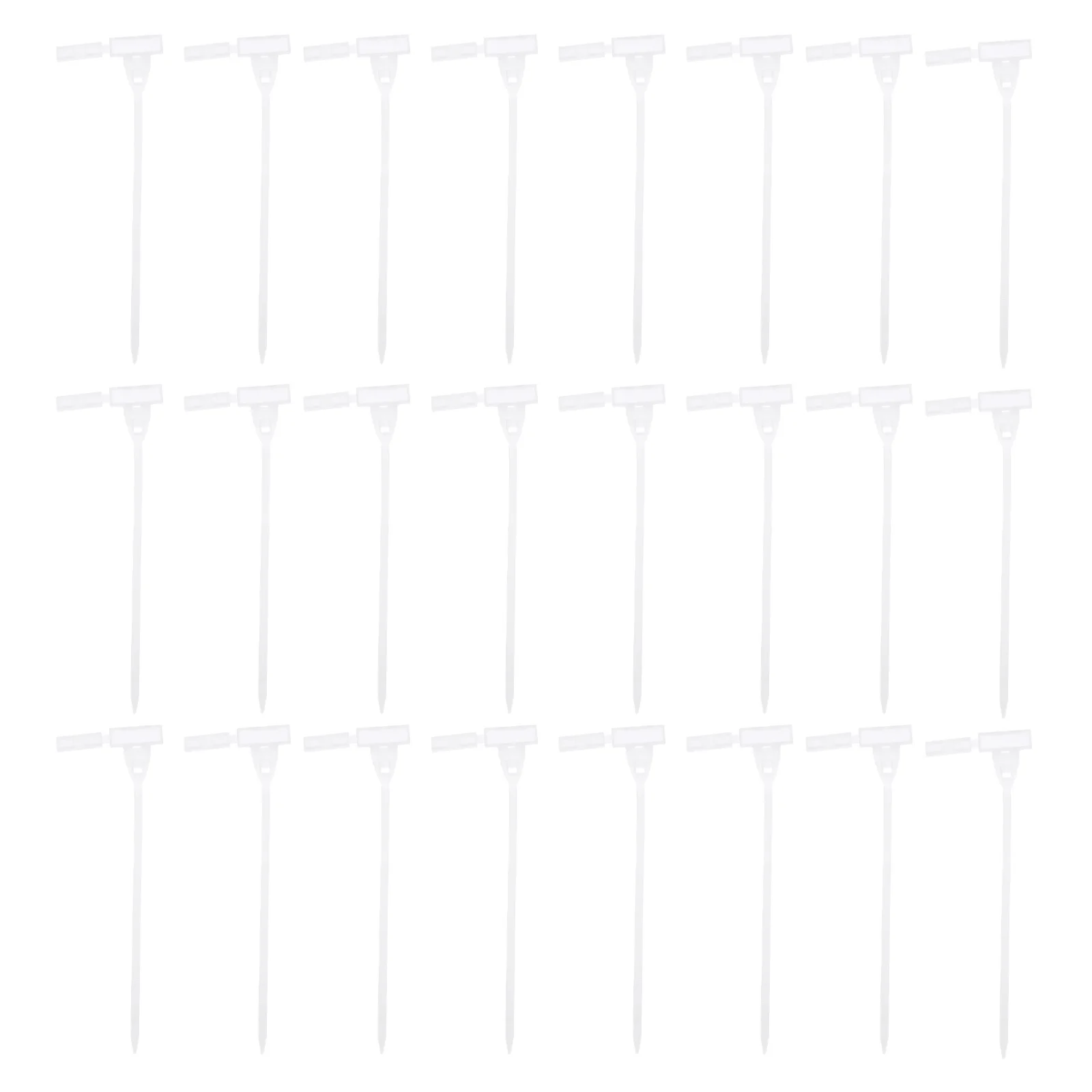 

100Pcs Visible Cable Tie Marker Label Box Self-Locking Nylon Marker Cable Ties for Plant Signs Durable Flexible