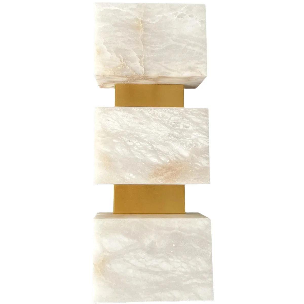 

Light Luxury, Postmodern, Marble, Wall Lamps, Stairs, All Copper, Nordic, Marble