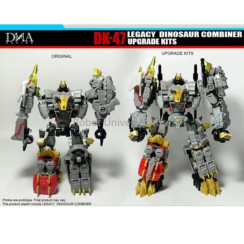 DNA DK-47 Legacy Dinosaur Combiner Upgrade Accessory Kits