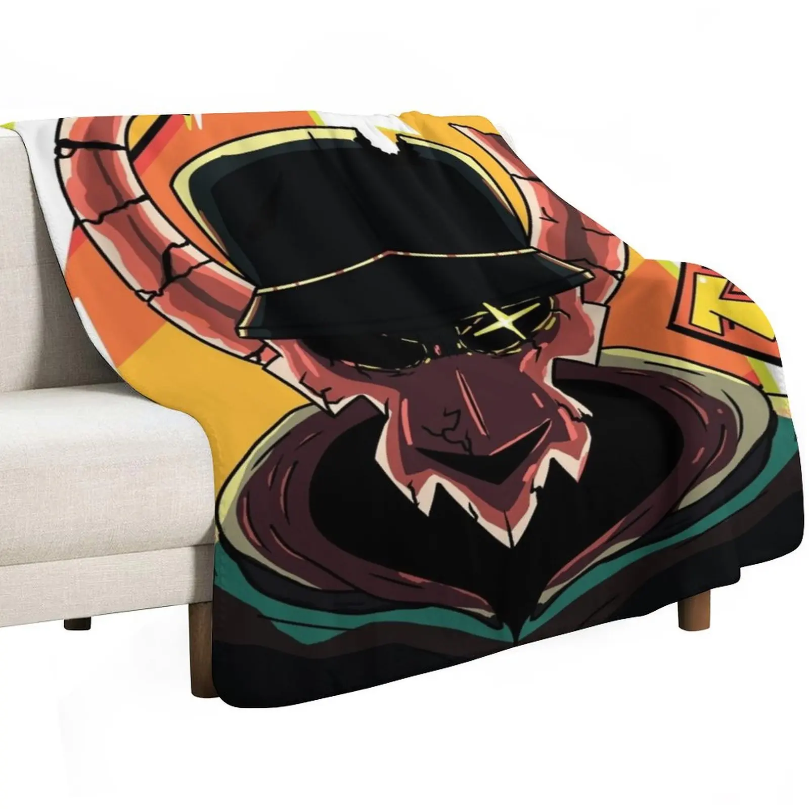 

FnF Tabi full art Throw Blanket cosplay anime Loose Quilt Blankets