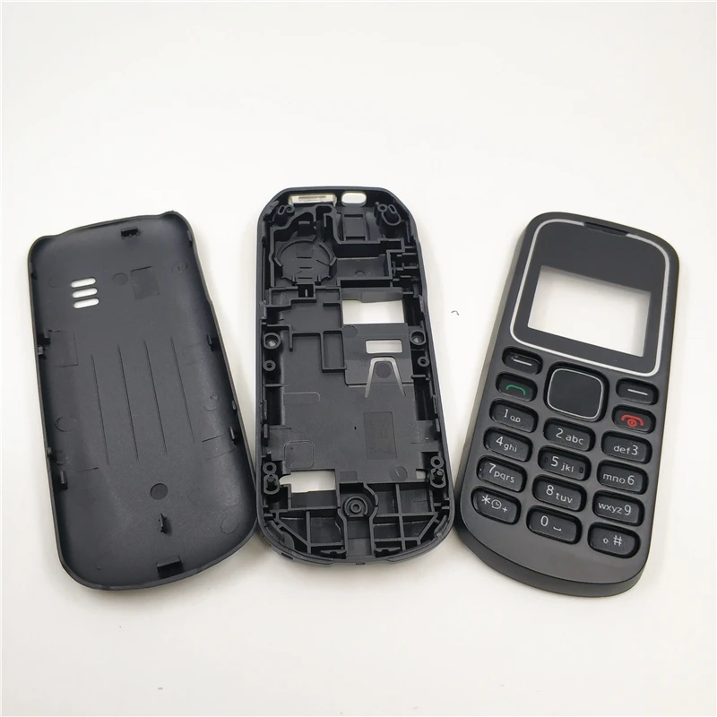 10Pcs/lot for Nokia 1280 New Full Mobile Phone Housing Cover Case + English Keypad