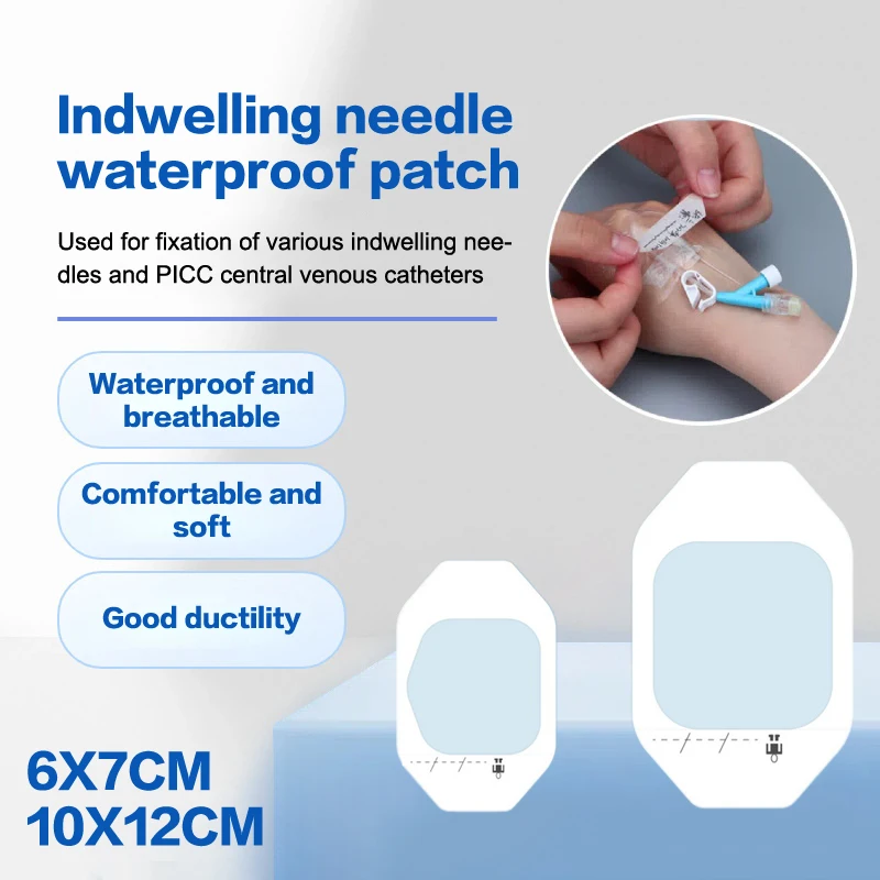 10 Sheets Transparent Film Dressing Waterproof Wound Bandage Adhesive Patches Post Surgical Shower Or IV Shield Tattoo