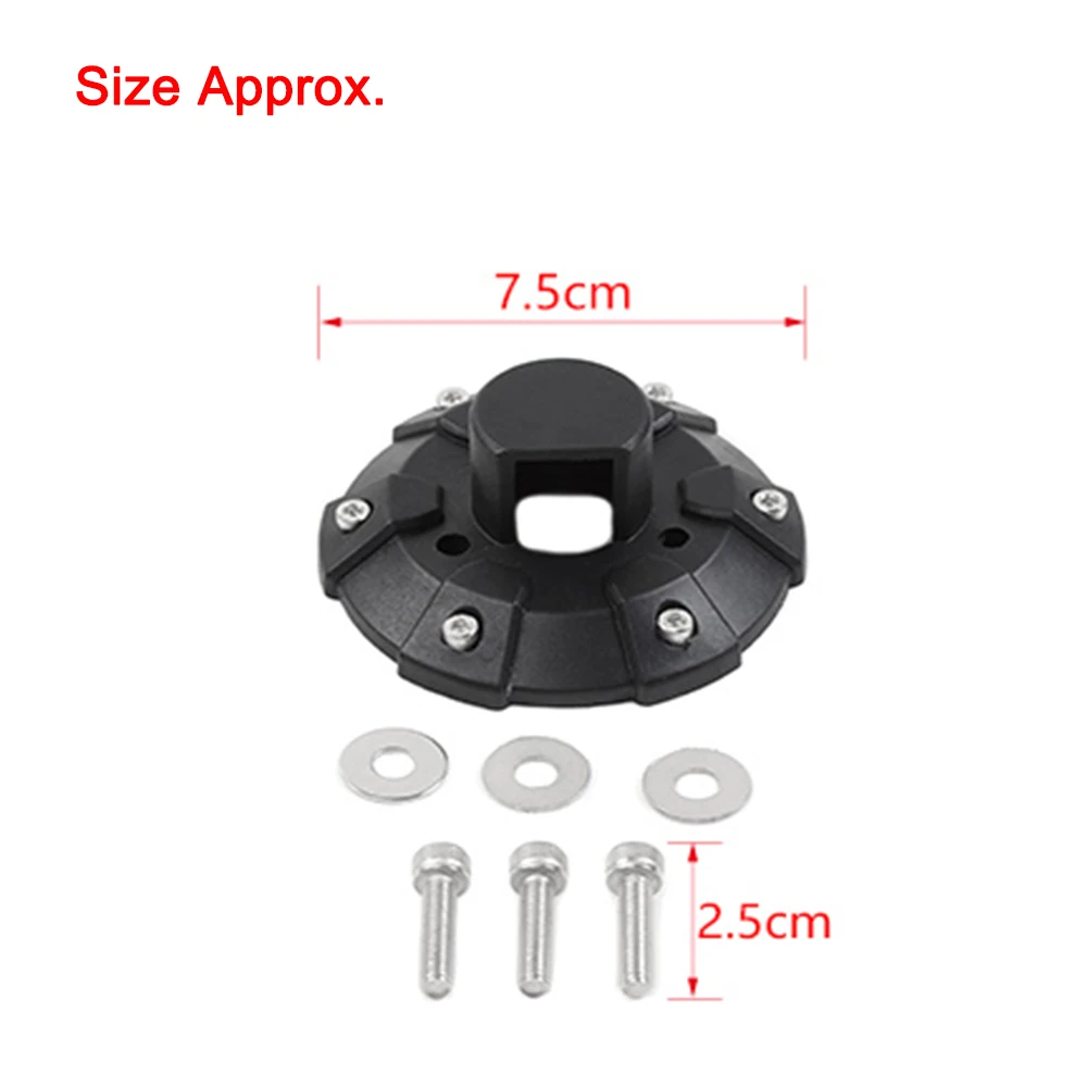 Car Antenna Base Cover for Jeep Wrangler JK 2007-2017 JL JT Gladiator 2018-2024 Aerial Bottom Cover Trim Exterior Accessories view 4