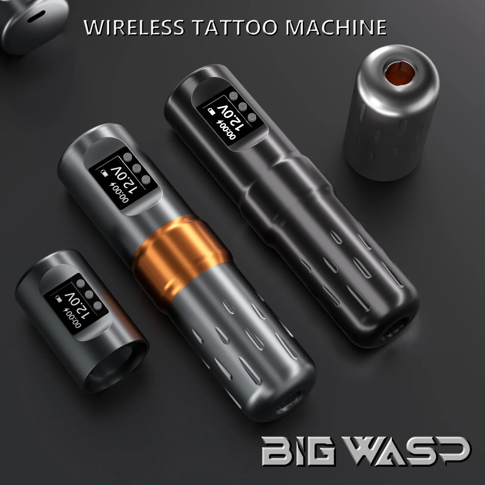 New Wireless Tattoo Machine 1800mAh Battery Coreless Motor Professional Tattoos Pen Rotary Gun For Tattoo Artists Beginners