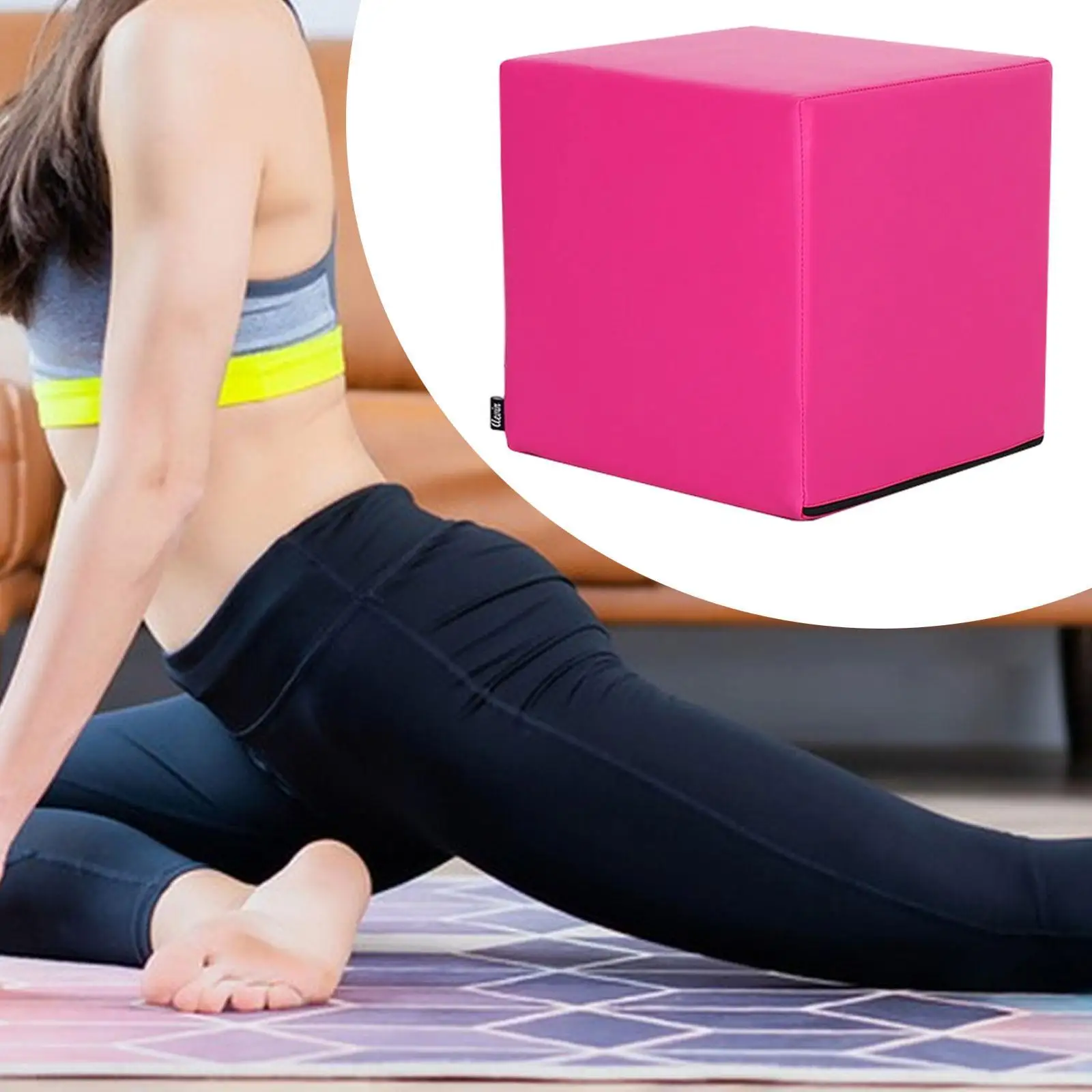 

Square Exercise Block for Balance Training Pilates Interior Sports