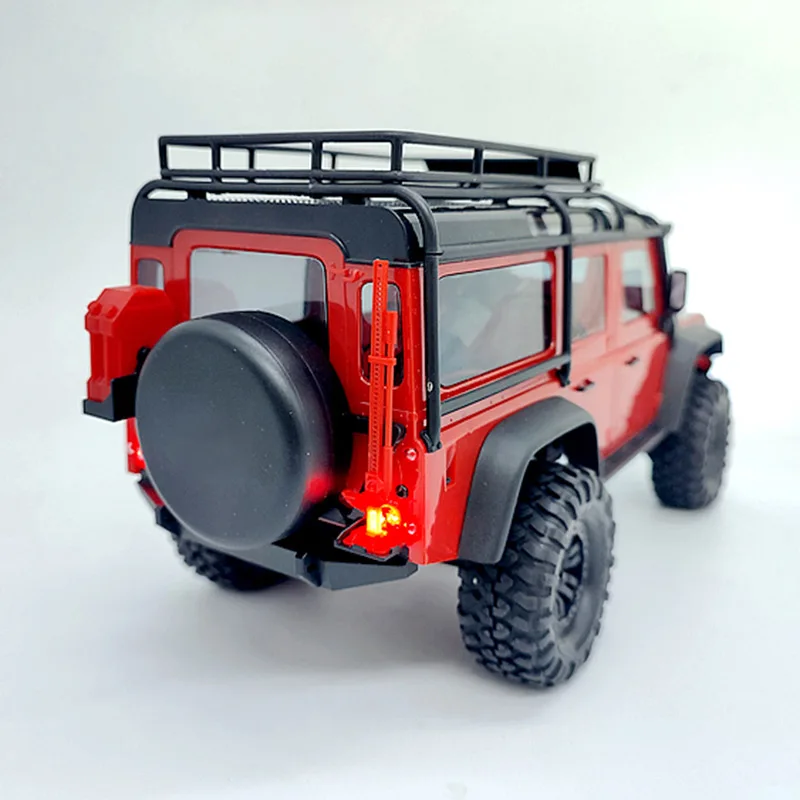 TRX4M Front and Rear Lighting System for 1/18 RC Crawler Traxxas TRX-4M Defender Upgrade Parts