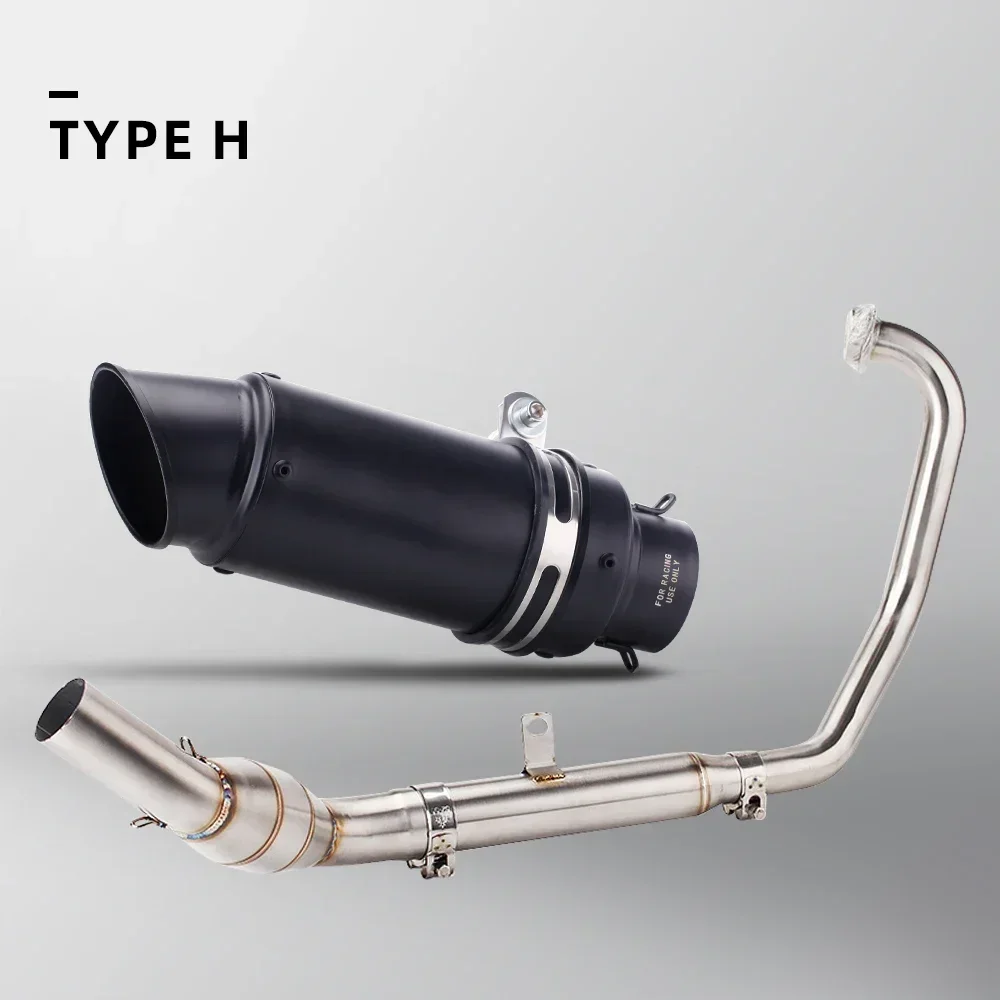 High PerformanceStainless Steel Back Pressure Drum Modification Exhaust Pipe, Spring Windshield 250SR