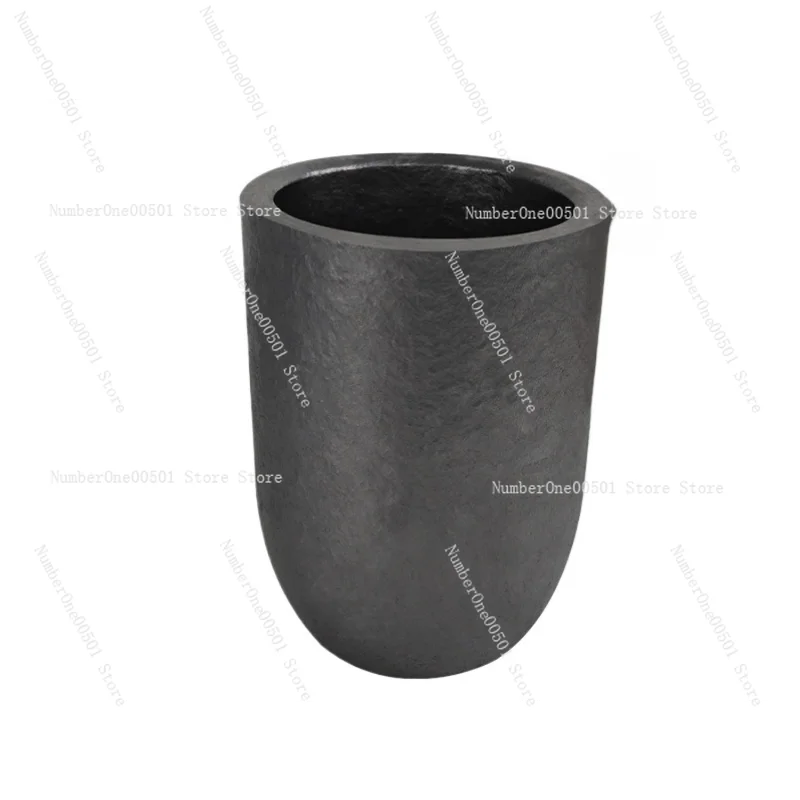 1800 ° وعاء صهر بوتقة بدرجة حرارة عالية للذهب والفضة والنحاس والحديد والألومنيوم يعمل مع أفران تحريض الغاز