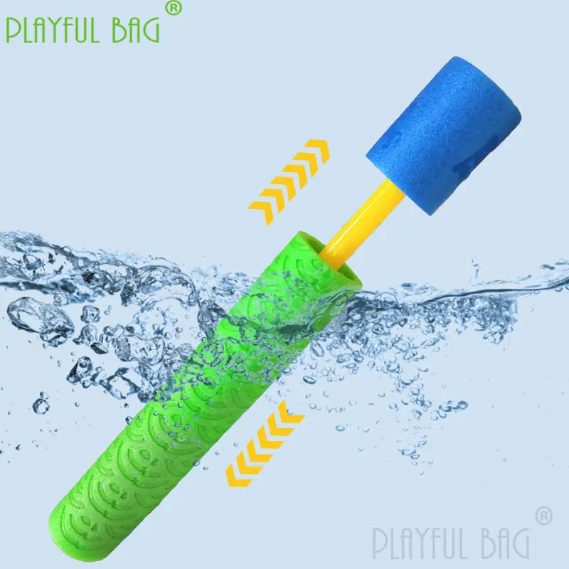 Water Gun Toy Summer Outdoor Sport Beach Swimming Pool Game Pull-out Launch Water Spray Children's Toys Parent-child Gifts TG47