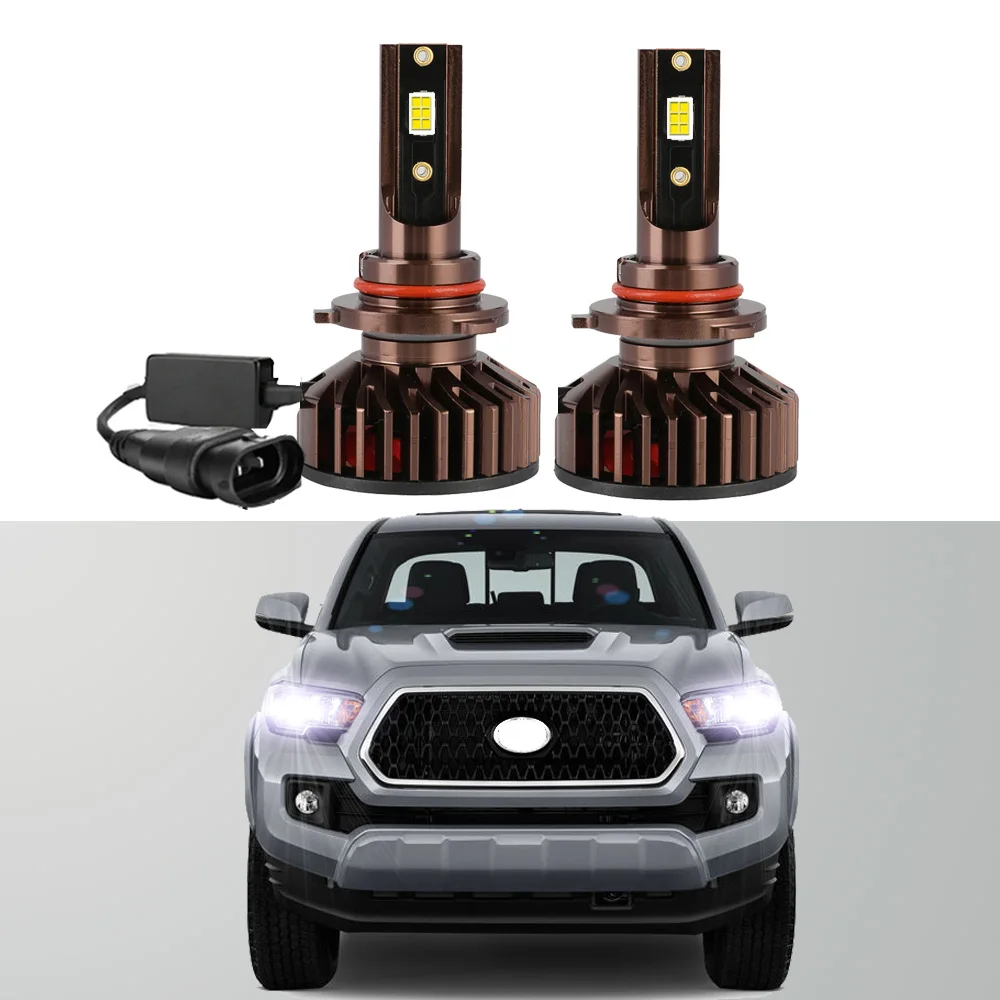 

2Pcs Led Headlight Bulb For Toyota Tacoma 2016-2021 2022 High Low Beam Headlight Bulb Canbus (With Halogen Headlights)