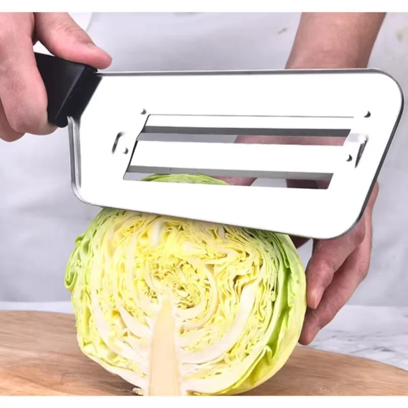 Stainless Steel Cabbage Slicer Multi-functional Cabbage Slicer With Handle Suitable For Slicing Cabbage And Vegetables