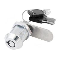 2 Keys Plum Blossom Key Mechanical Tongue Lock Safe Deposit Box Power Distribution Box Emergency Lock Replacement Mailbox Lock