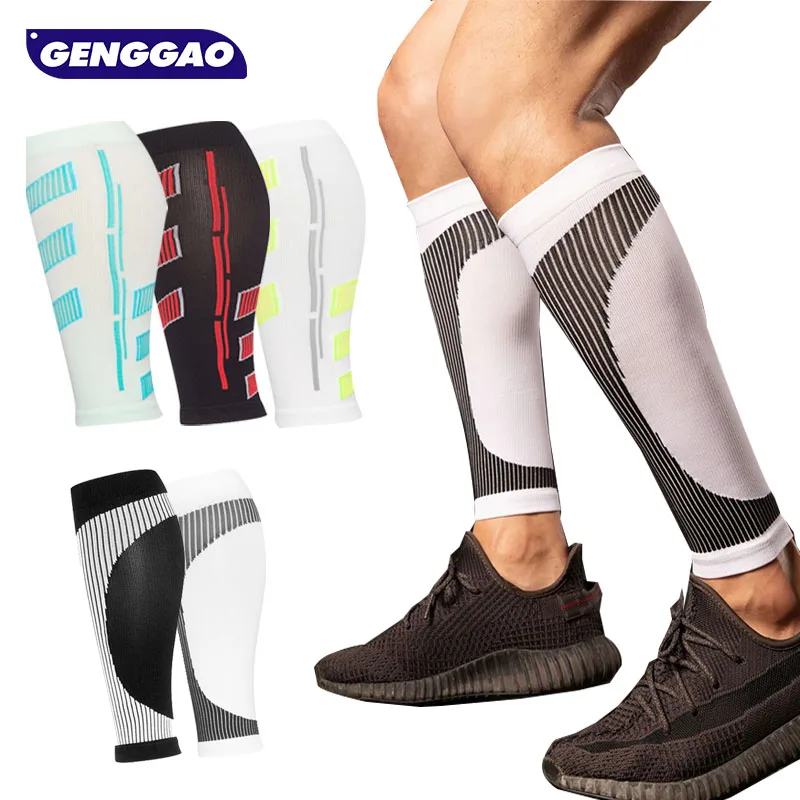 1 Pair Compression Calf Sleeves (20-30mmHg) for Men&Women-Perfect Option to Our Compression Socks-For Running,Shin Splint,Travel