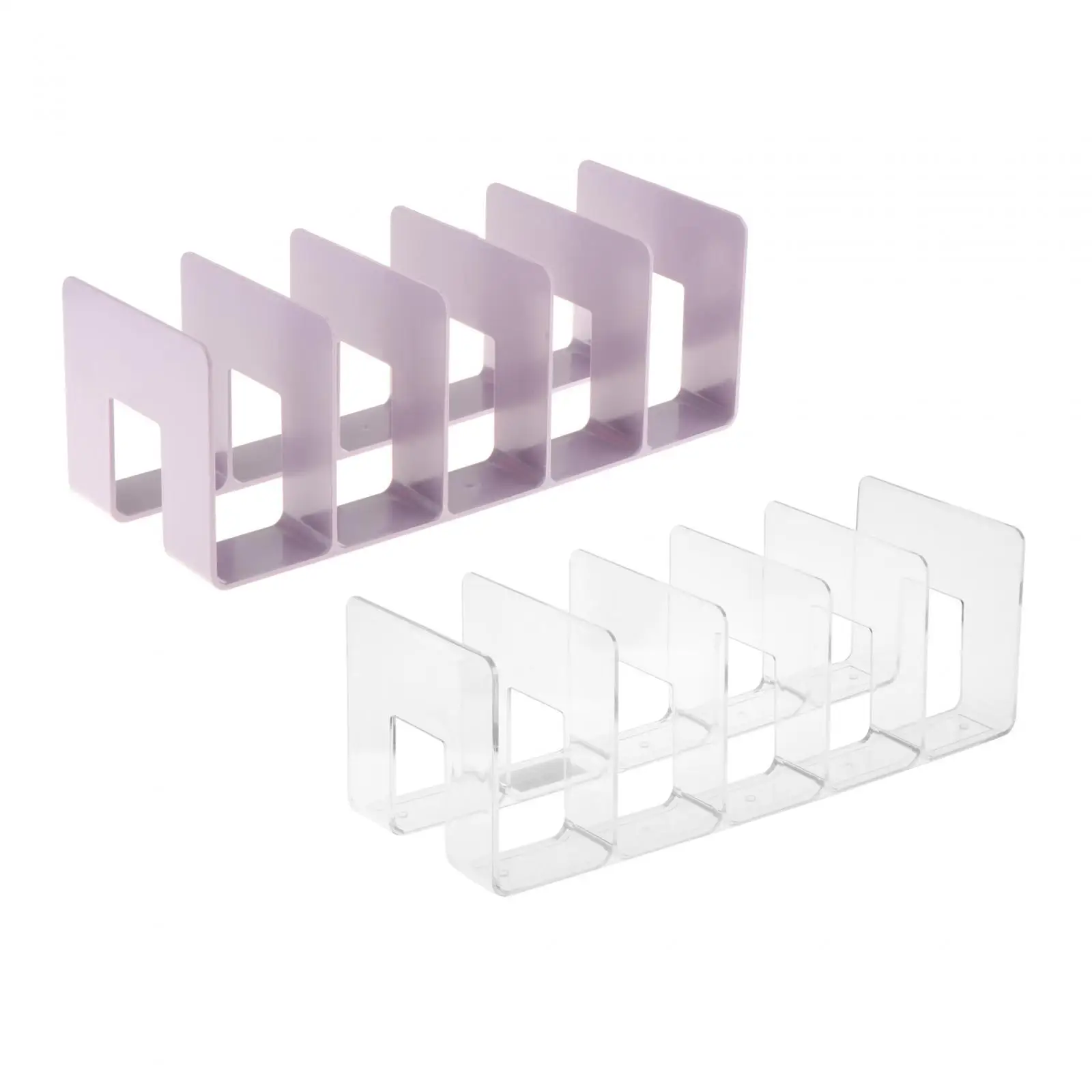 

Acrylic Desk Organizer Multifunction Magazine Display Purse Handbag Organizer Book Stand for Bookshelf Desk Office Home Folders