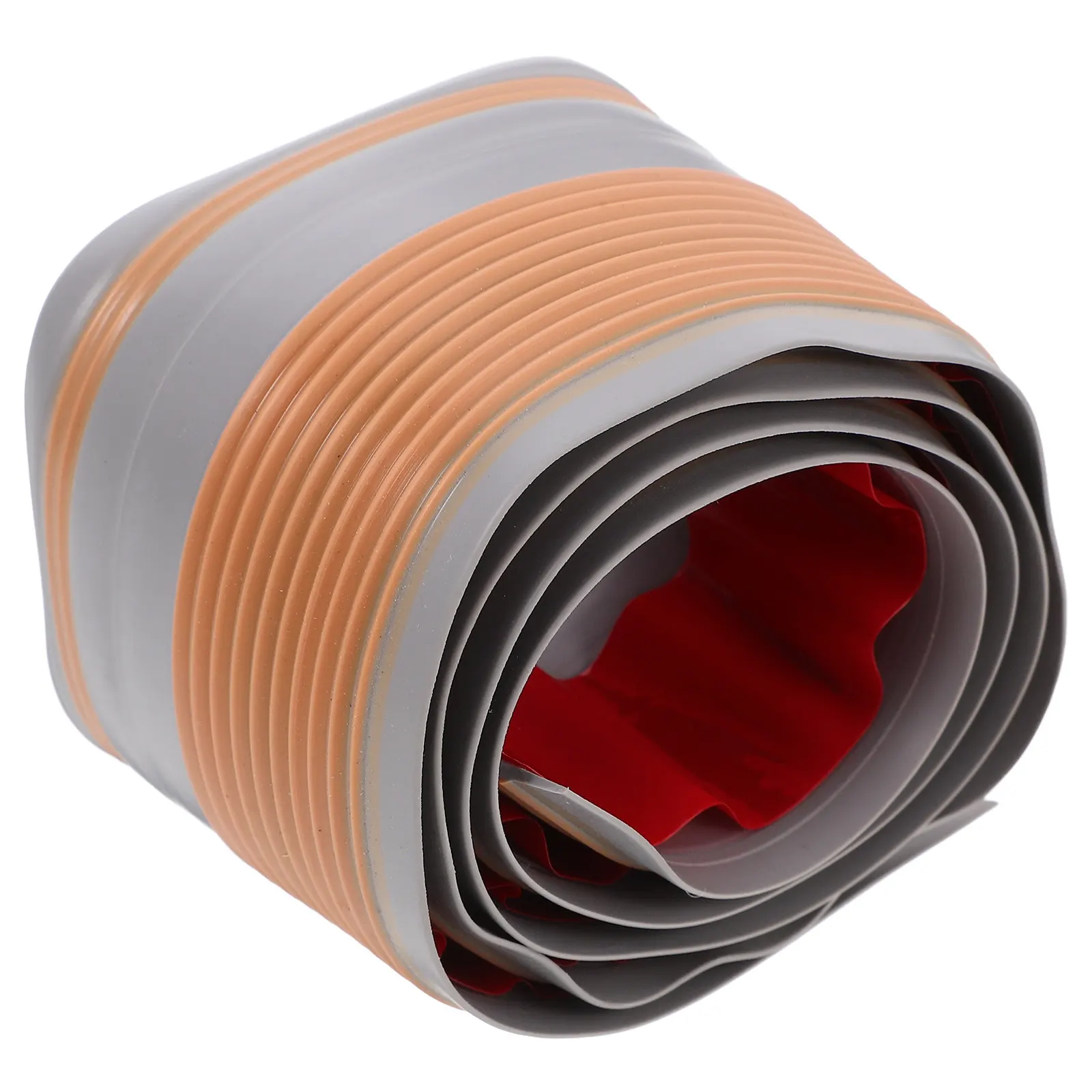 

Self-Adhesive PVC Stair Nose Molding Anti-Slip Textured Surface Corner Protection for Kindergarten School Indoor Stair Edging