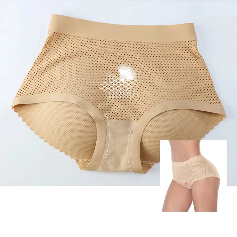 Women Padded Push Up Panties Butt Lifter Shaper Fake Ass Buttocks Hip Pads Invisible Control Panties Briefs Underwear Lingerie