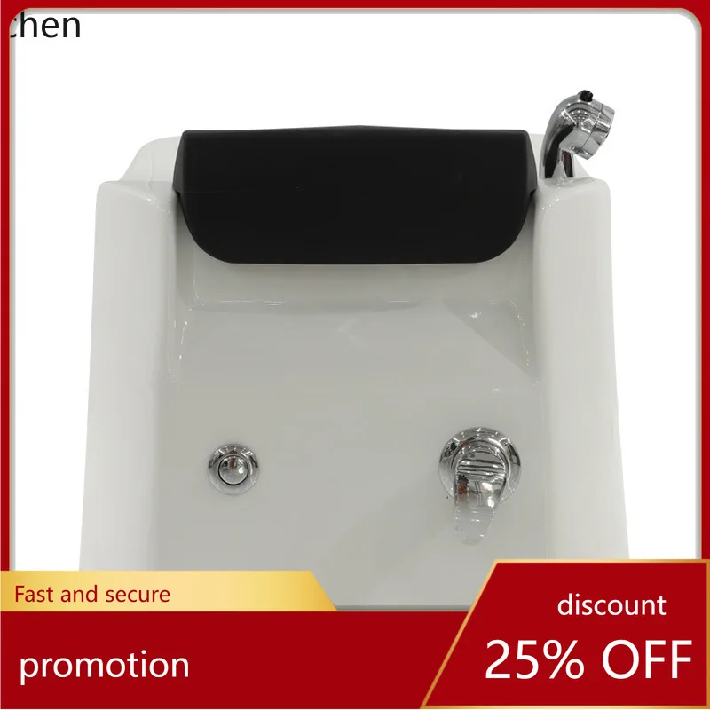 

LXC Acrylic Foot Bath Basin Nail Salon Manicure Massage Foot Soak Basin Ceramic Foot Soaking Tub