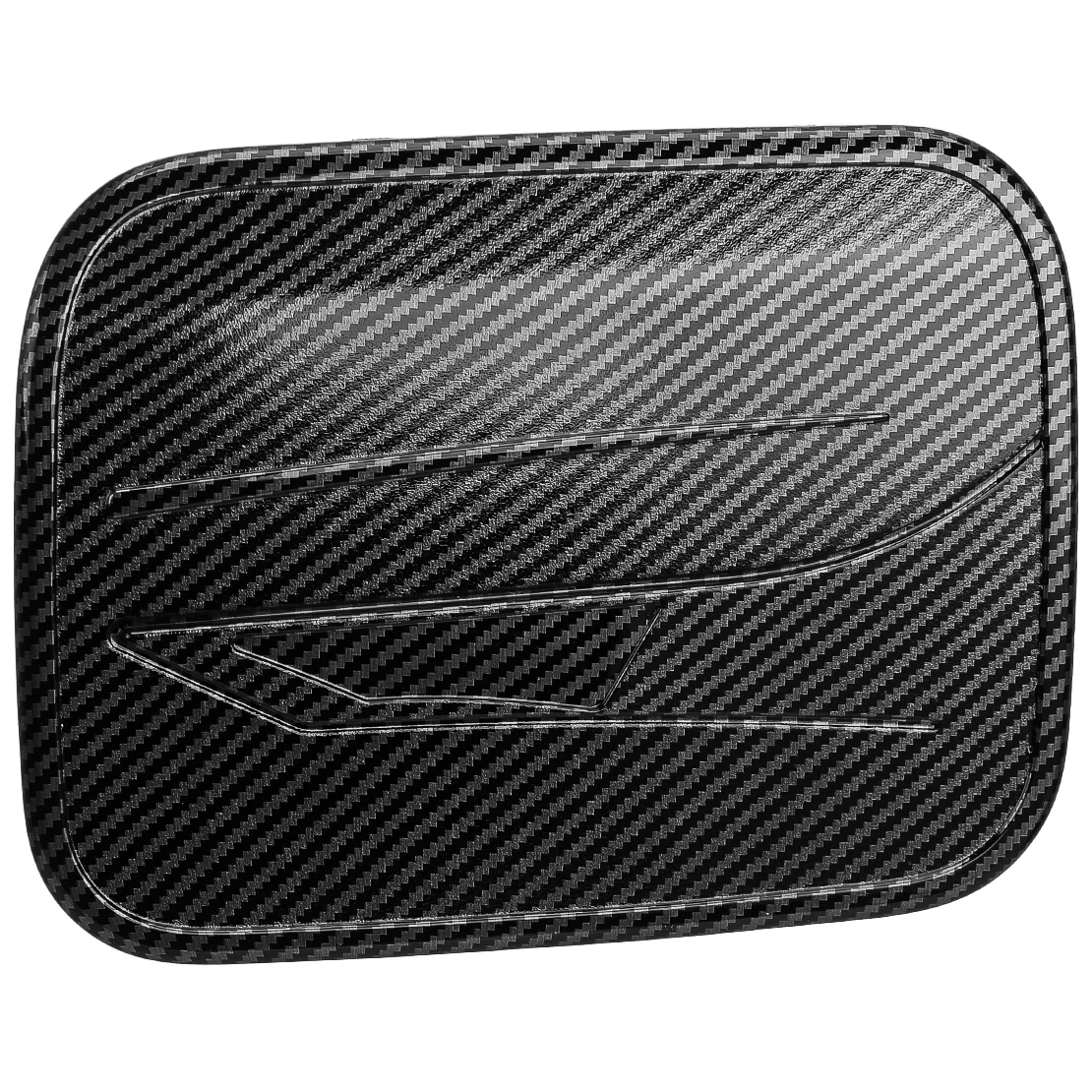 Carbon Fiber Style Car Gas Fuel Tank Door Cover Trim Fit for Toyota Corolla 2020 2021 2022 2023 2024 ABS