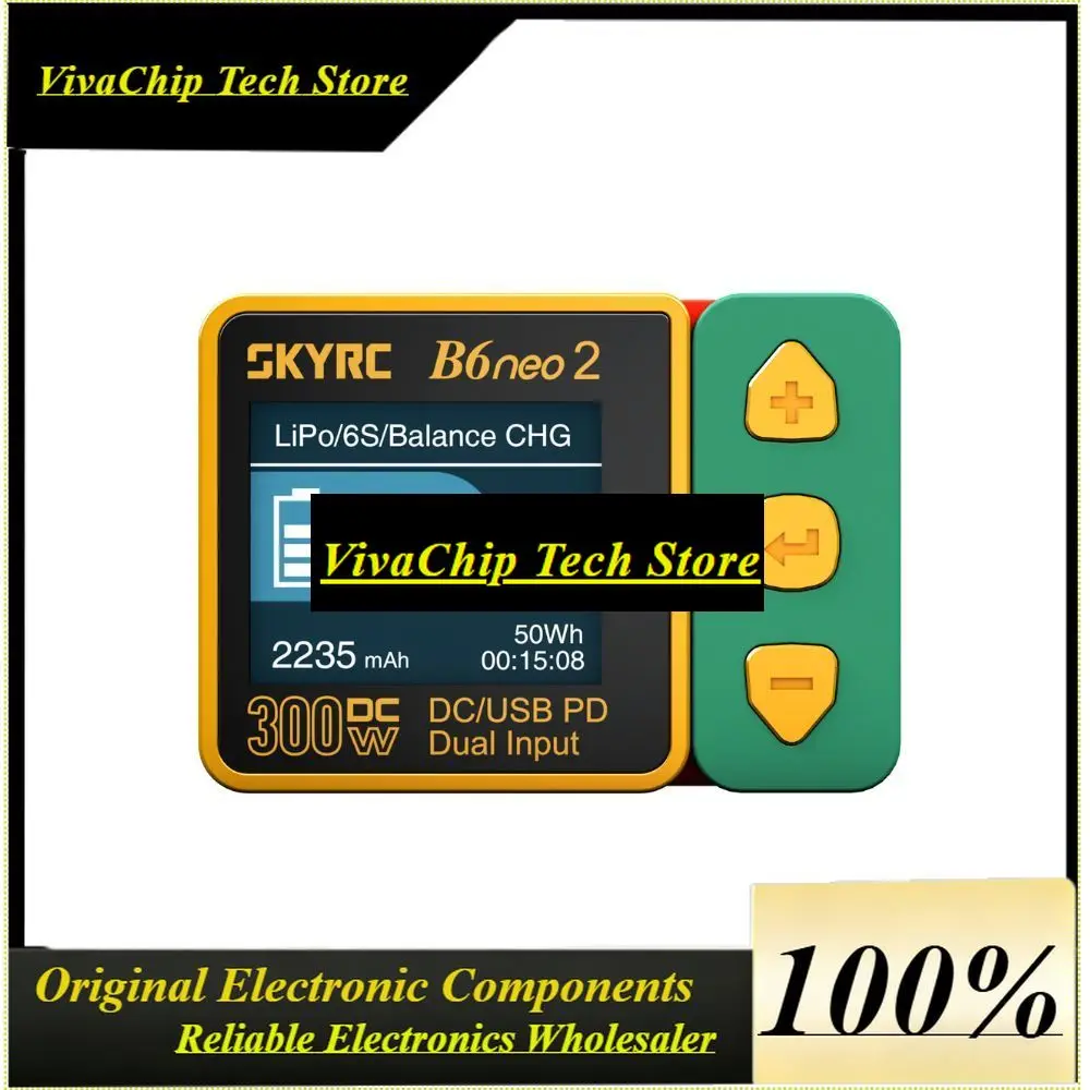 ViVaSNew SkyRC B6neo 2 DC 300W 15A PD 1Dual Input Multi-functional Smart Model Airplane Charger