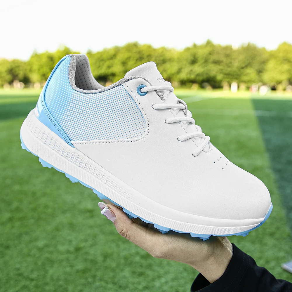 

Golf sport shoes women' new four seasons fashionable non slip wear-resistant breathable leisure comfortable no nails motion shoe