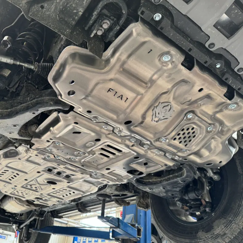 For Toyota 2024 LC250 Prado Cargo Cover Aluminum Engine Guard Bottom Skid Plates Underbody Protection Accessories