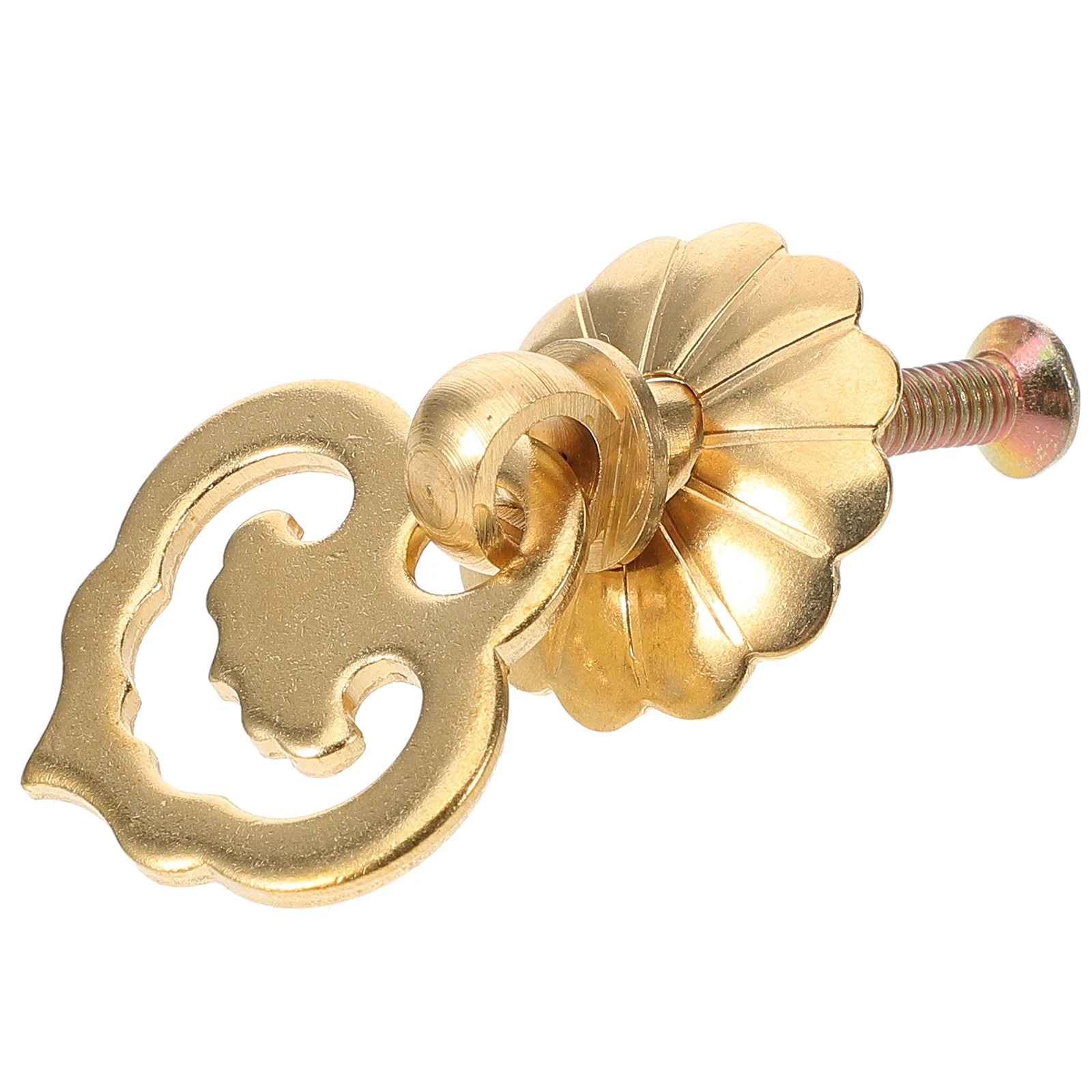 Maniglie per cassetti cinesi in rame, pomelli in ottone per cassettiere, porte, mobili decorativi, maniglie in rame puro