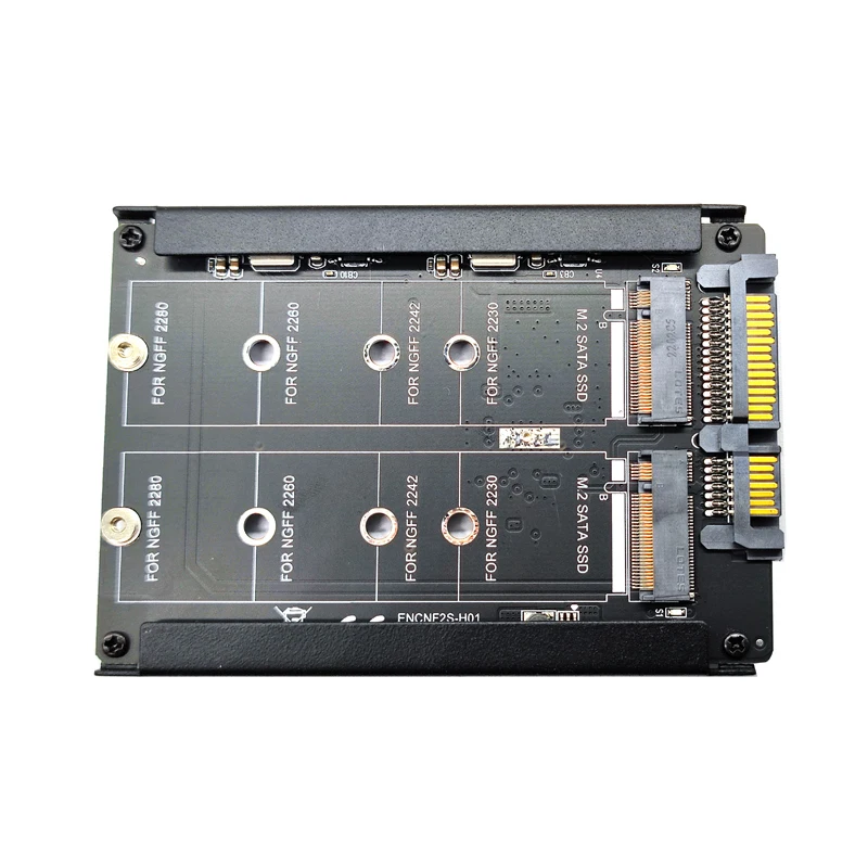 M2 SATA Add On Cards M2 NGFF To SATA3 Adapter B/B+M Key M.2 SATA Protocol SSD to 2.5