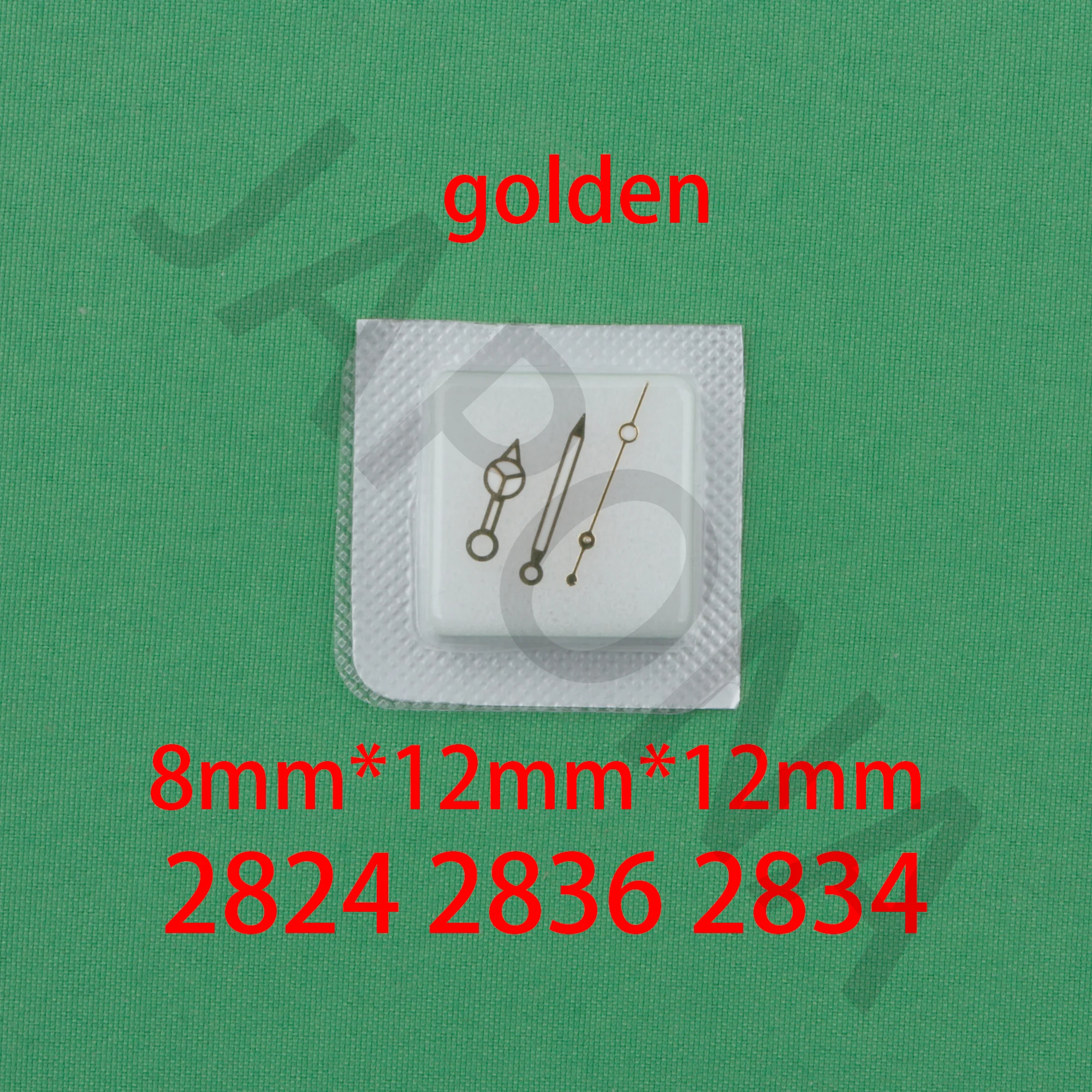 2824 2836 whatch hands Commander hands for mido 8*12*12mm for rolex golden hands silery hands 3hands