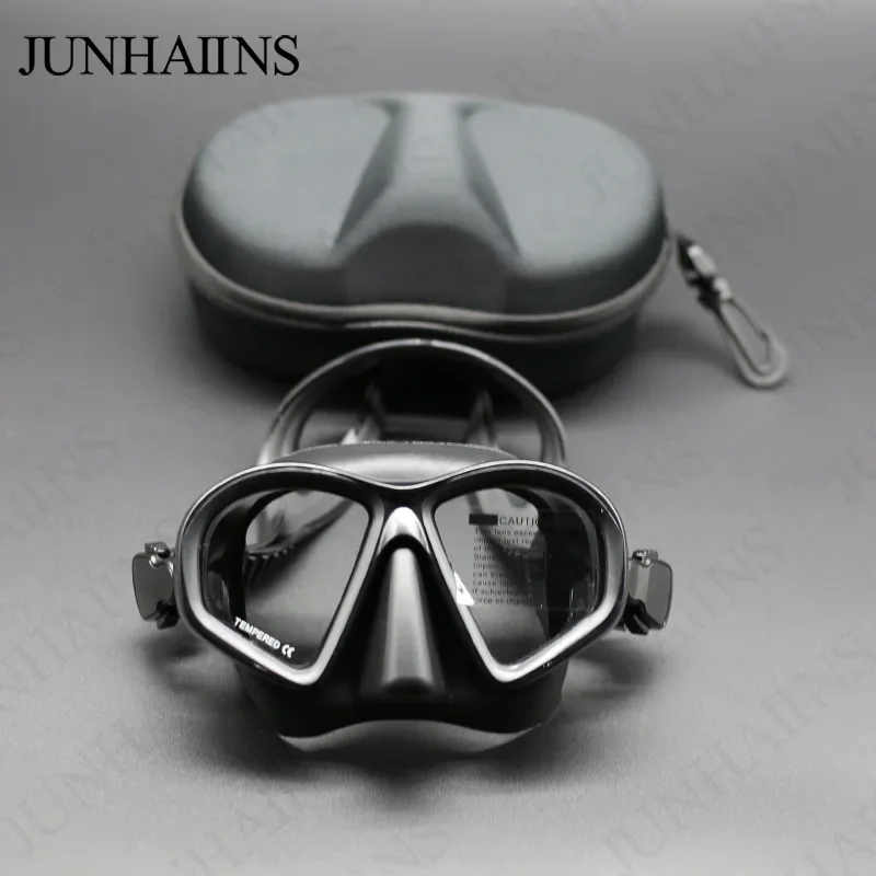 Professional Male and Female Low-volume Free Diving Diving Mask Snorkeling Equipment Swimming Goggles with Nearsightedness