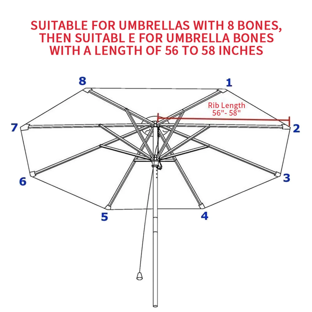 didyou-3meter-replacement-cloth-round-garden-umbrella-cover-for-8-arm-umbrella-sunshade-shield-rain-cover-suppliescreamy-white