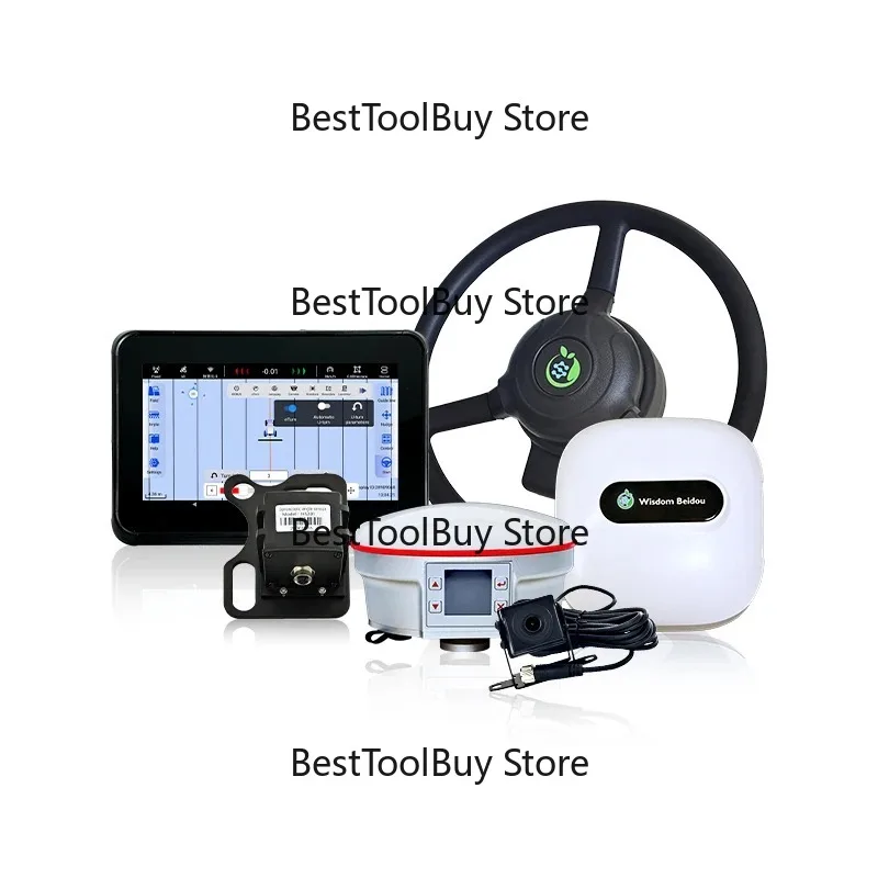Agriculture Tractor GPS Autopilot Navigation System Full Satellite Self-Guiding Tractor Navigation System