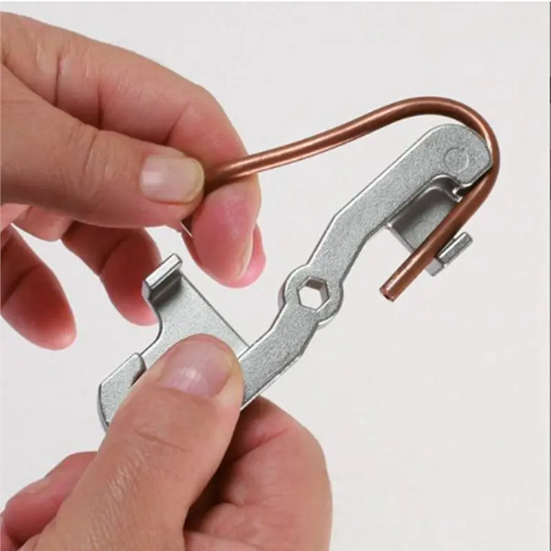 A34R Metal Car Brake Pipe Bender Hand Tool With Dual Bending Option Modes 5Mm Versatility