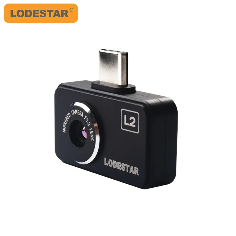 Imagem -02 - Lodestar Subsitute para Câmera Térmica Móvel Infiray p2 para Telefone Android l2 Inspeção Industrial Termovisor Infravermelho