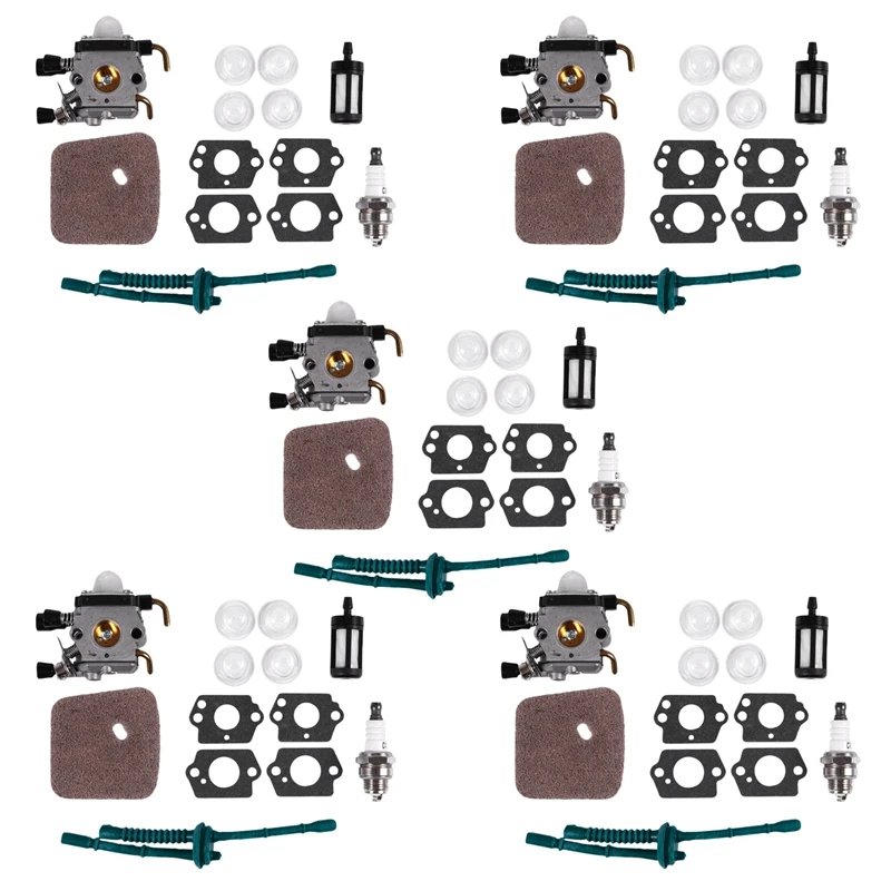 

5X карбюратор для Stihl FS80 карбюратор-STIHL FC55 FC75 FC85 FS310 FS38 FS45 FS45C FS45L FS46 FS55 FS55RC FS55T (FS80)