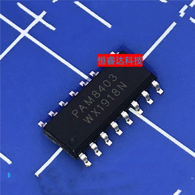 Free Shipping 10pcs-100pcs PAM8403DR PAM8403 SOP-16 New original IC In stock!