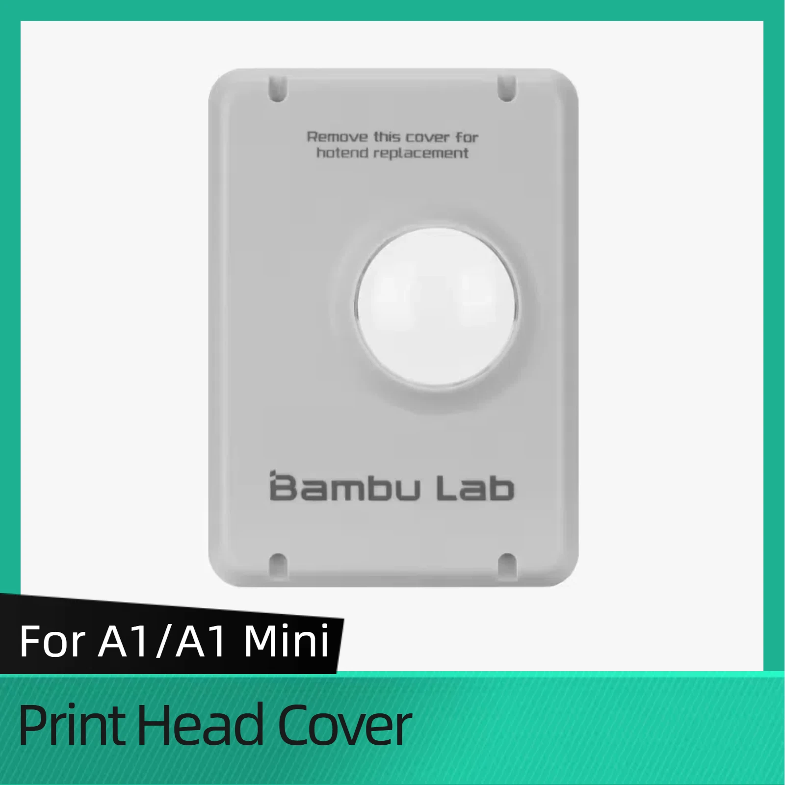 Print Head Front Cover for Bambu lab A1/A1 Mini Extruder Cover For Bambu lab A1/A1 Mini Rear Housing Accessories
