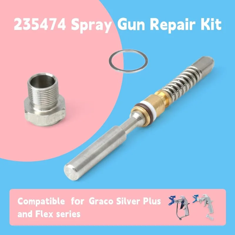 TFORU-Industrial Airless Spray Gun-For Painting-Replacement Parts 235474 Repair Kit With Multiple Accessories