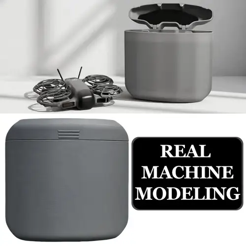 Imagen 1 del producto Estuche rígido a prueba de golpes para Dji Neo 2, caja protectora con cierre magnético fuerte, estuche rígido para accesorios de dron DJI Neo 2