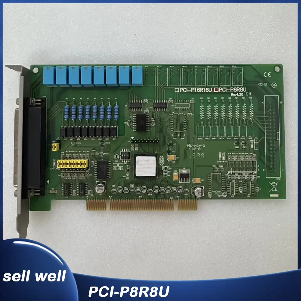 PCI-P8R8U 8-channel Isolated Digital Input Relay Output Card PCI P8R8U