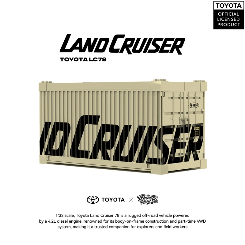 Moc pb8850 lc78 conjunto de construção de land cruiser com caixa de exibição acessórios modelo moc de veículo off-road para colecionadores adultos