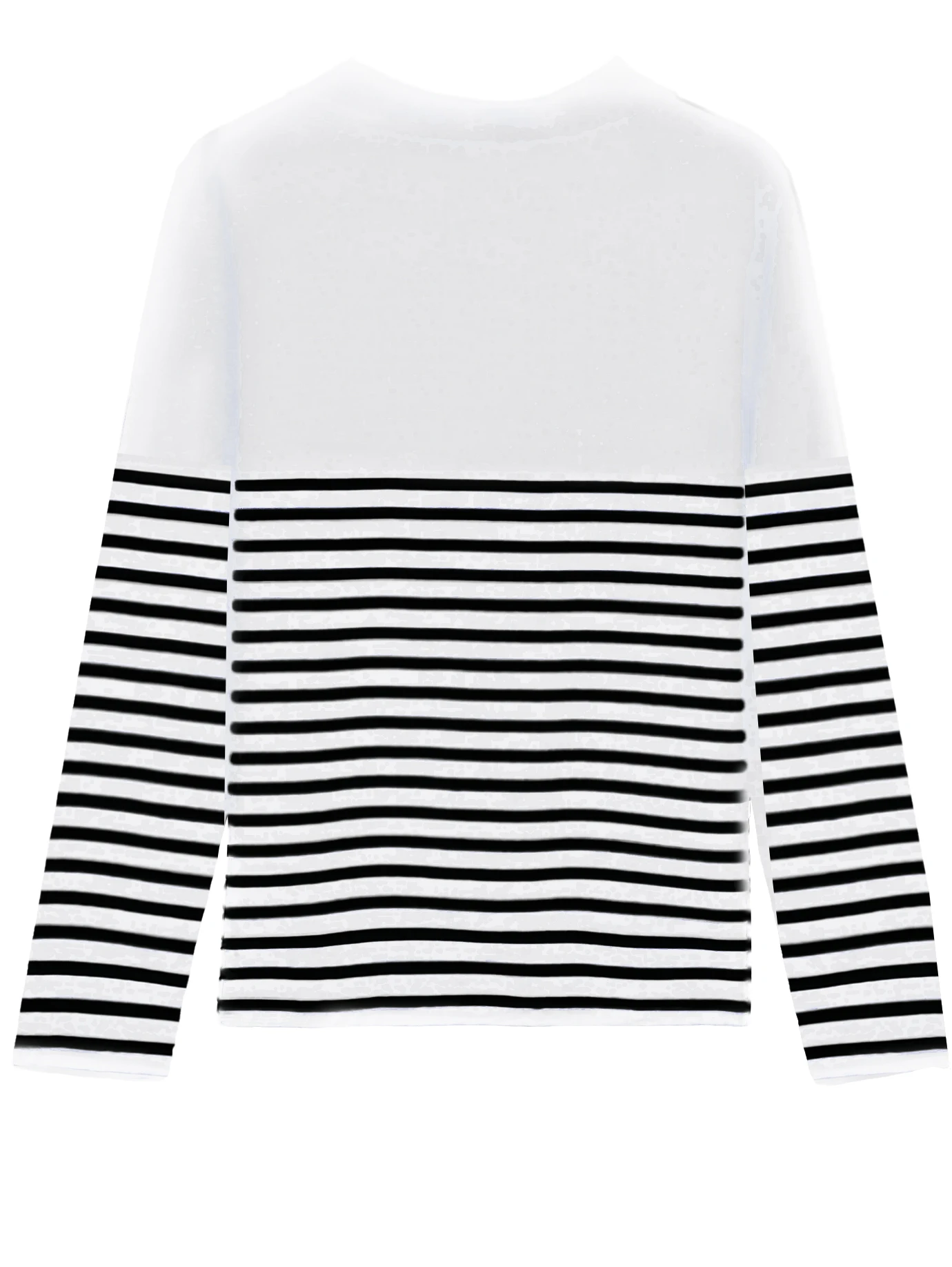 Women's striped POLO shirt