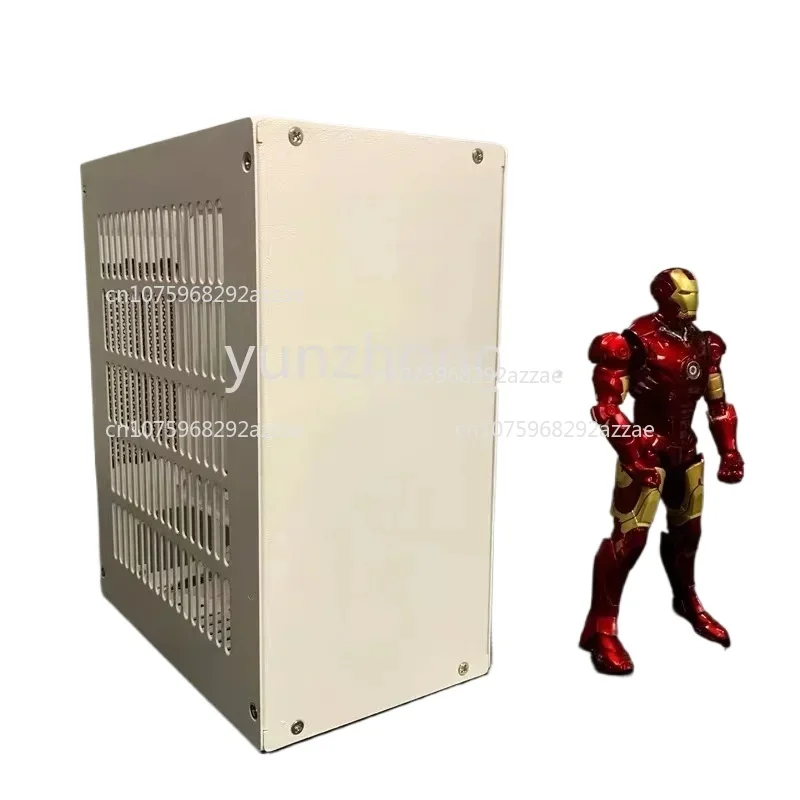 Funda ITX Airola U1 HTPC Mini Ultra K39 M24 1U Набор блоков питания HTPC Мини-портативный чехол для компьютера с одним дисплеем